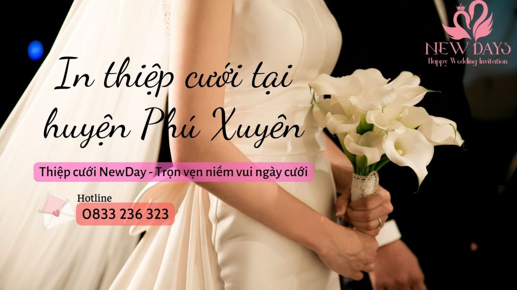 In thiệp cưới tại huyện Phú Xuyên